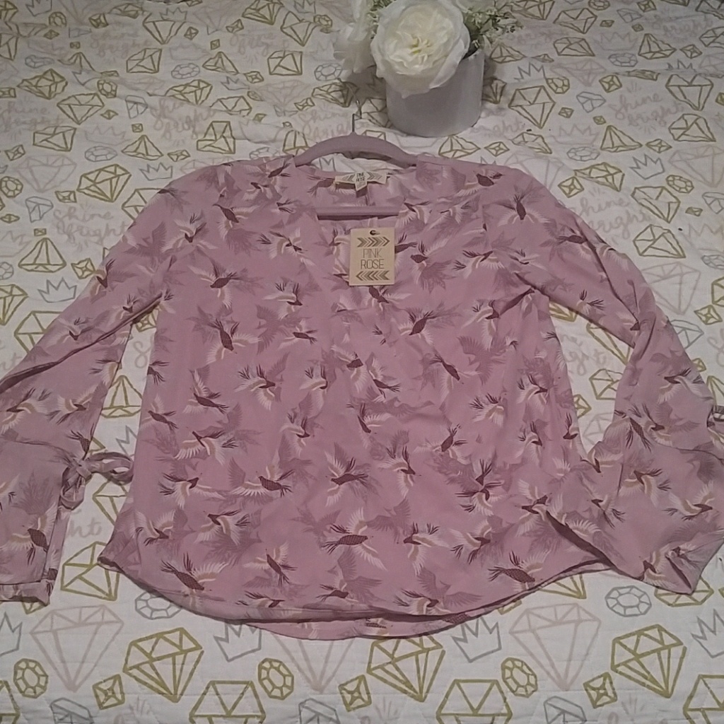 Juniors Pink Multi Pattern